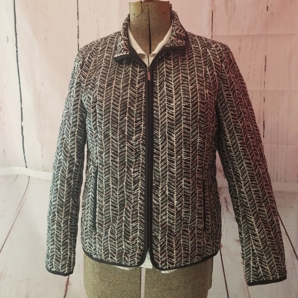 Land's End Primaloft puffer jacket medium sz 10/12